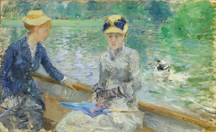 Berthe Morisot Painting - Summers Day #6 by Berthe Morisot