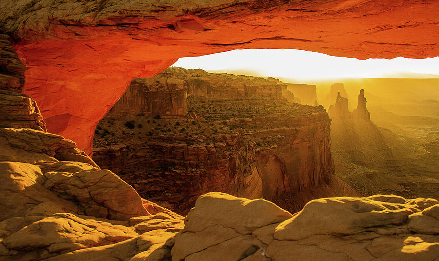 Sunrise At Mesa Arch #2 Photograph by Kunal Mehra