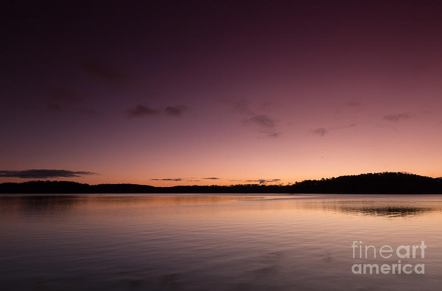 Sunrise on Lake Lanier #2 Photograph by Bernd Laeschke