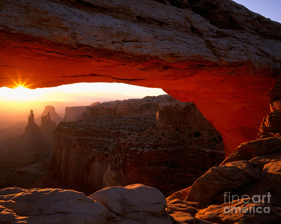 Sunrise On Mesa Arch #2 Photograph by Tracy Knauer