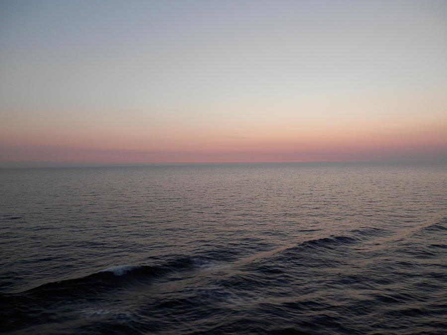 Sunset at Sea #2 Photograph by Pema Hou