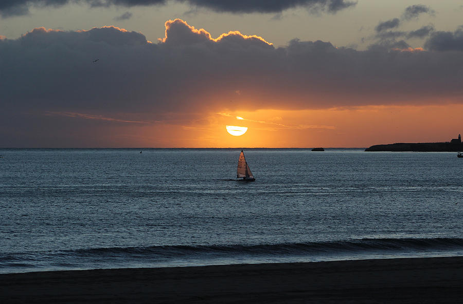Sunset Sail #2 Photograph by Deana Glenz