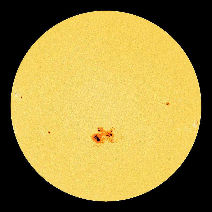 Sunspot Ar2192 #2 Photograph by Nasa/sdo/science Photo Library