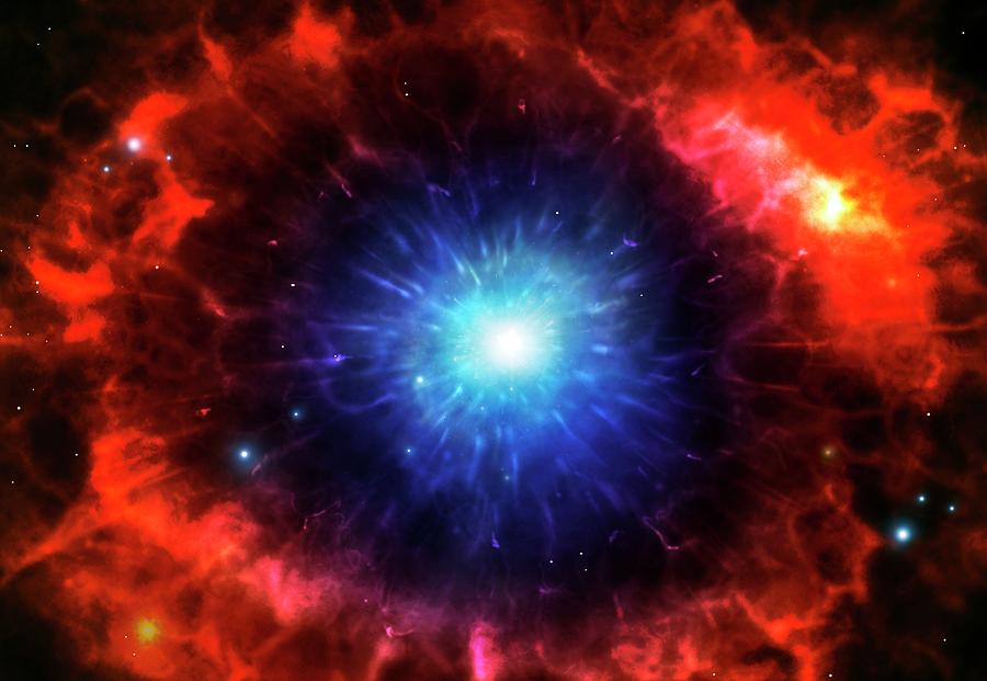 Space Photograph - Supernova #2 by Mark Garlick/science Photo Library