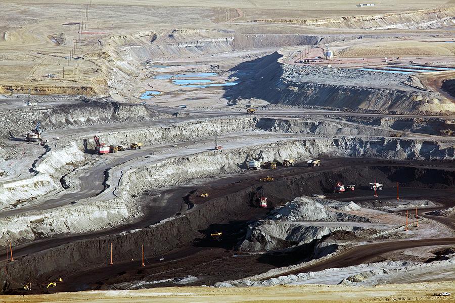 Mine Photograph - Surface Coal Mine #2 by Jim West