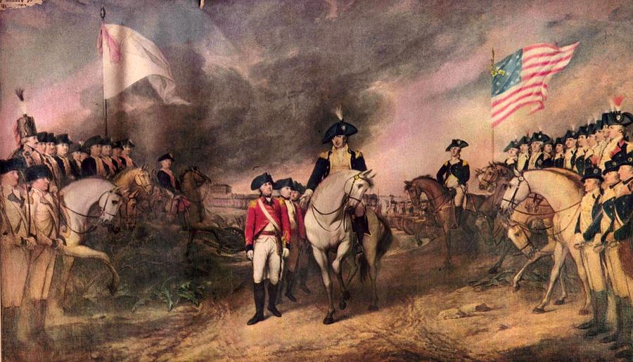 Surrender of Lord Cornwallis #6 Digital Art by MotionAge Designs