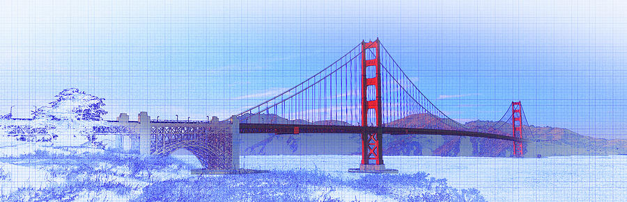 Suspension Bridge Over The Pacific #2 Photograph by Panoramic Images