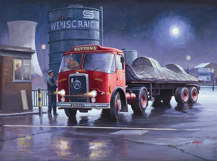 Suttons Atkinson. Painting by Mike Jeffries