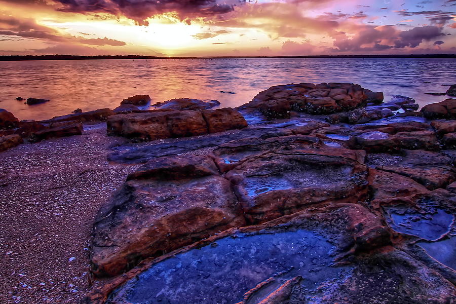 Swan Bay Sunset #2 Photograph by Paul Svensen