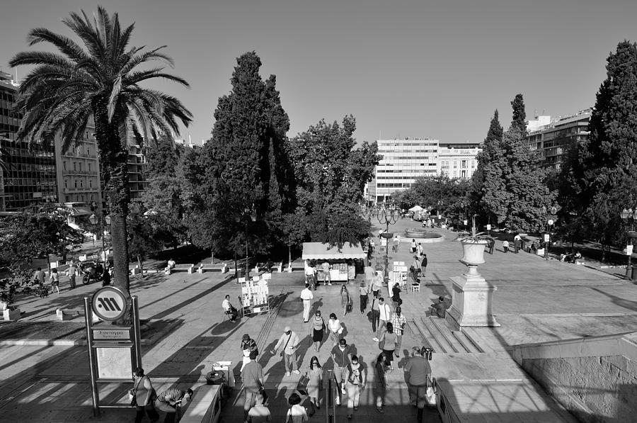 Syntagma square #1 Photograph by George Atsametakis