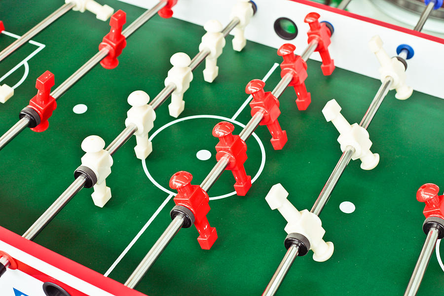 Football Photograph - Table football #2 by Tom Gowanlock