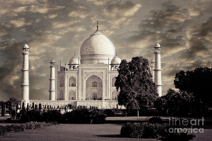 Architecture Photograph - Taj Mahal #2 by Isabel Poulin