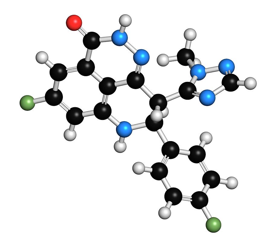 Talazoparib Cancer Drug Molecule Photograph by Molekuul/science Photo ...