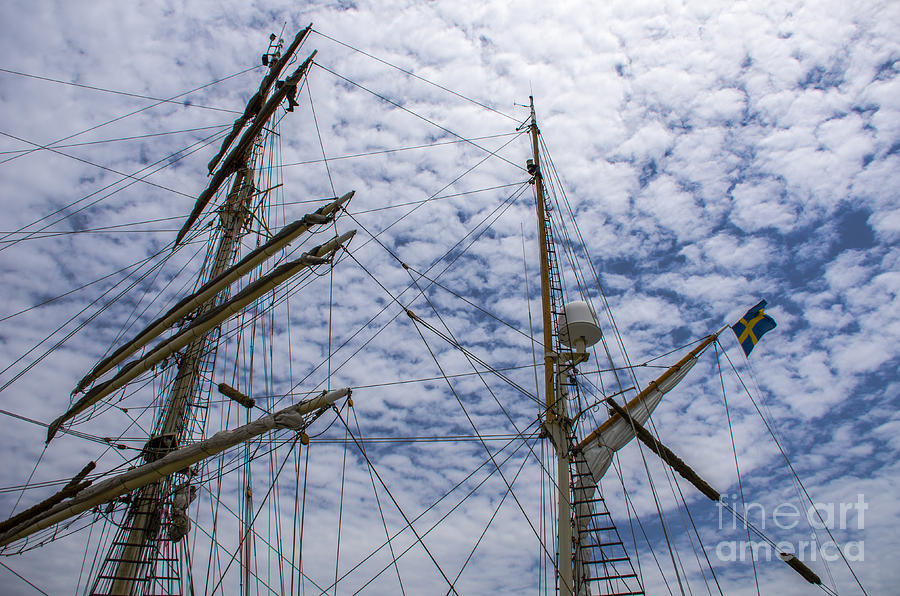 Tall Ship Mast Photograph