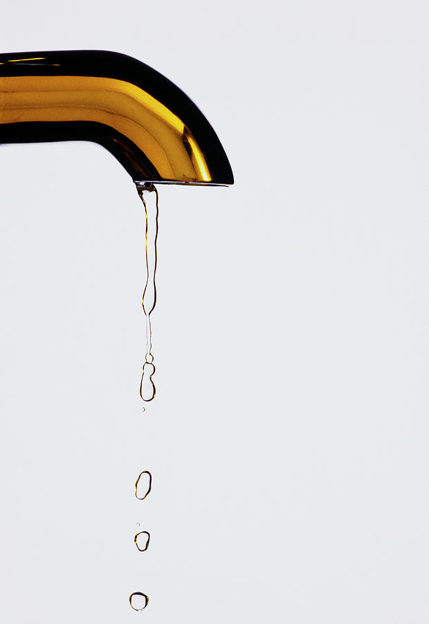 Tap Dripping Water #2 Photograph by Adam Hart-davis/science Photo Library