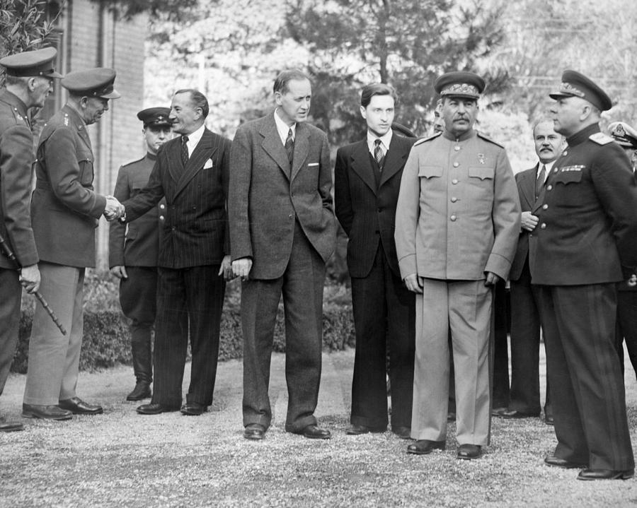 Tehran Conference, 1943 #2 Photograph by Granger