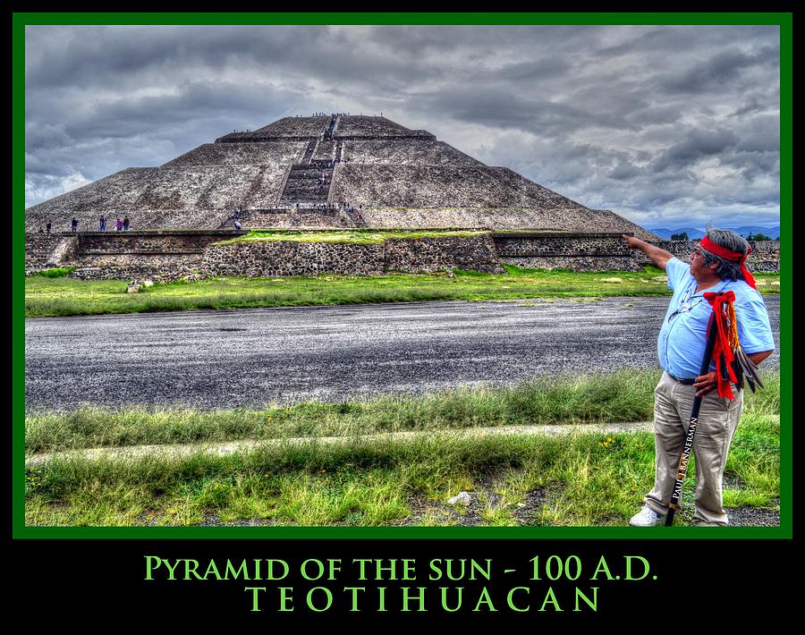 Teotihuacan Mexico #2 Photograph by Paul James Bannerman