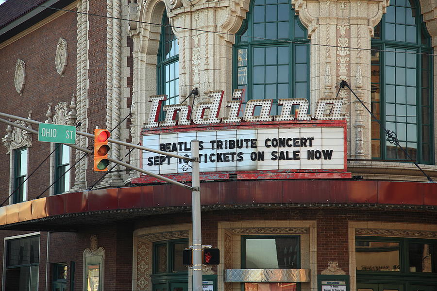Terre Haute Indiana Theater Photograph by Frank Romeo Fine Art America