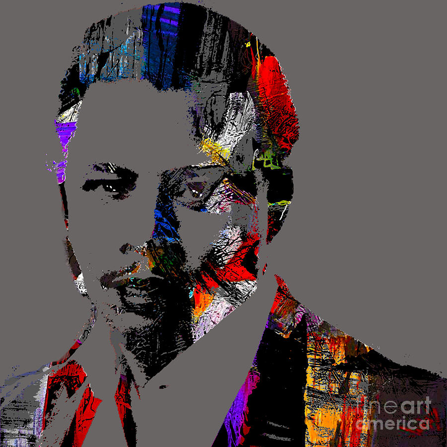 Terrence Howard Collection #2 Mixed Media by Marvin Blaine
