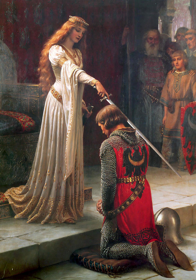 The Accolade Painting by Philip Ralley