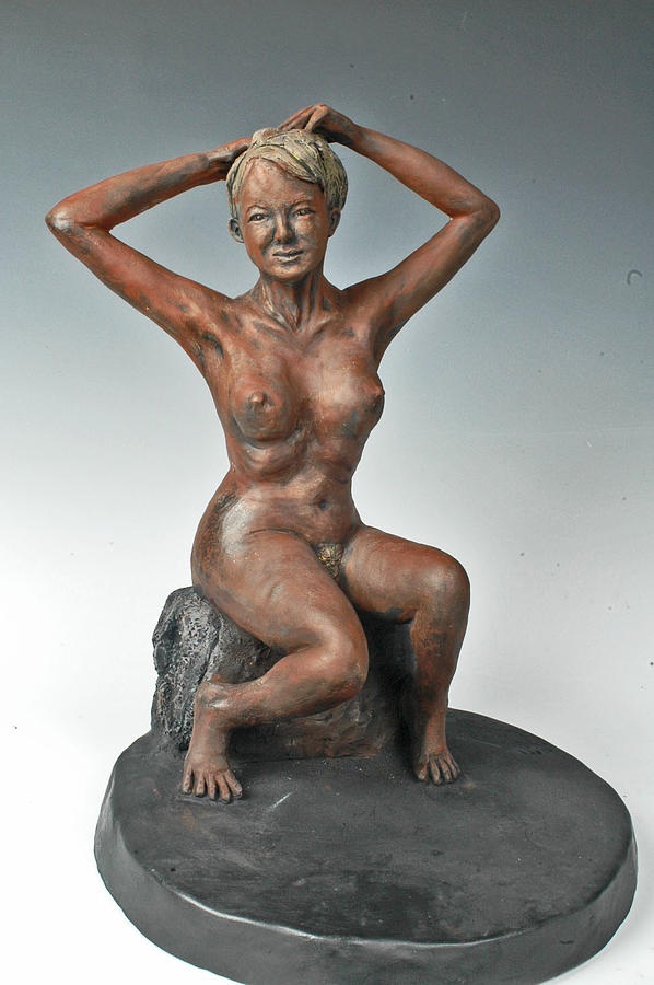 The Bather Sculpture by Eduardo Gomez