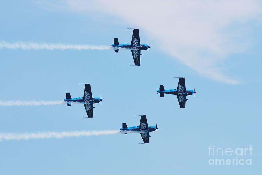 The Blades aerobatic team #2 Photograph by David Fowler