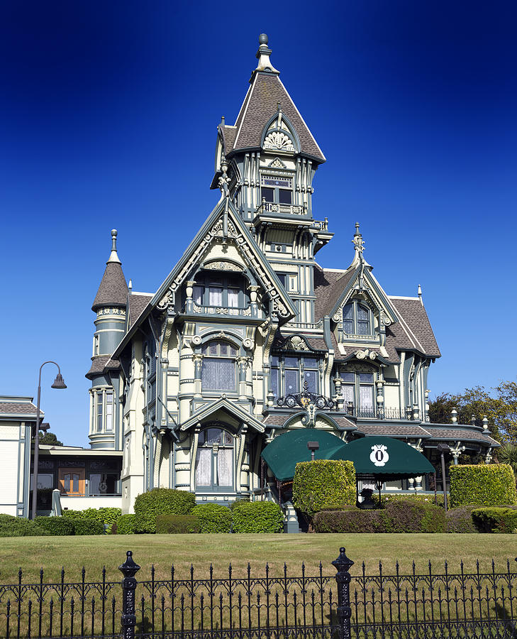 The Carson Mansion Photograph by Mountain Dreams - Pixels