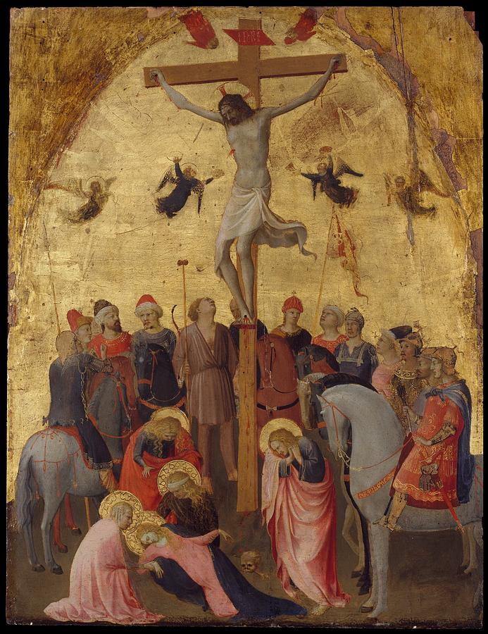 Angelico Painting - The Crucifixion #2 by Fra Angelico