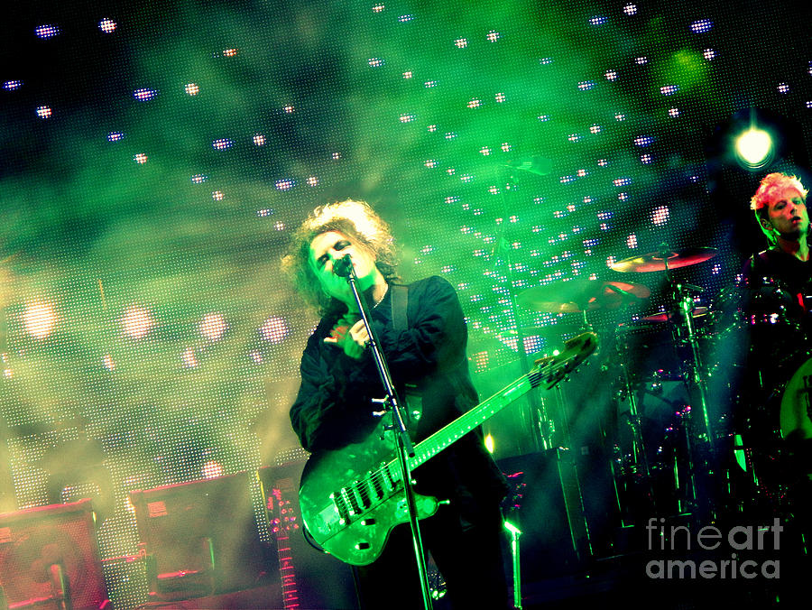 Riot Fest Photograph - The Cure Robert Smith #2 by Anjanette Douglas