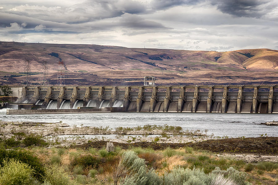The Dalles Dam Photograph by Jayme Spoolstra