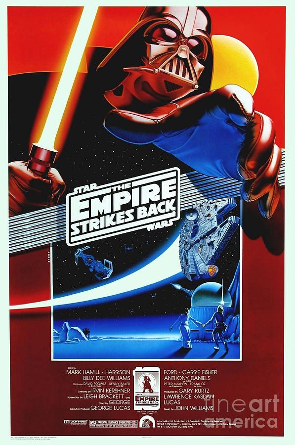 The Empire Strikes Back #2 Mixed Media by Baltzgar - Pixels