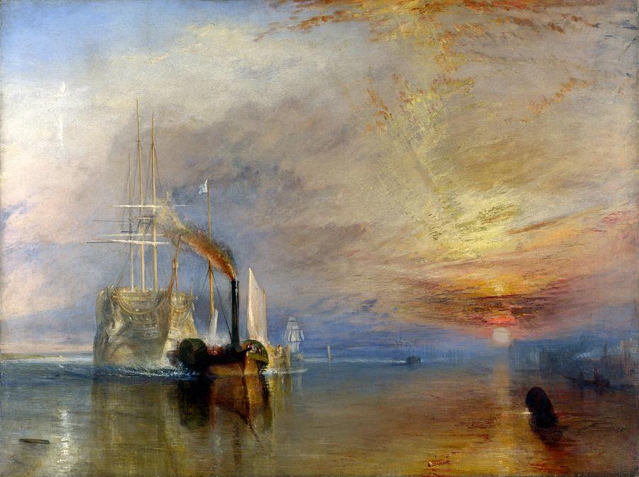 Joseph Mallord William Turner Painting - The Fighting Temeraire #2 by JMW Turner
