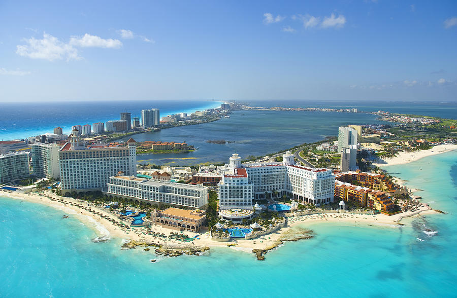 The Hotel Zone At Punta Cancun,cancun #2 Photograph by Victor Elias - Pixels