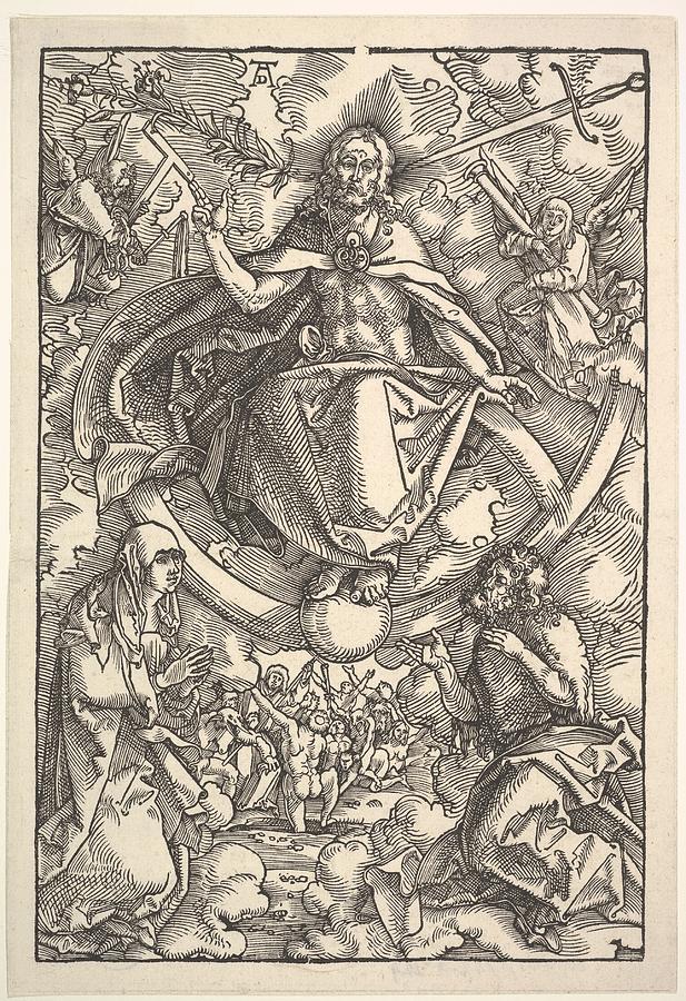 The Last Judgment Drawing by Hans Baldung