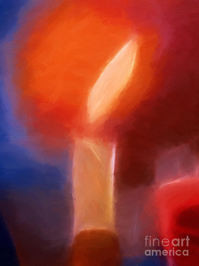 The Light #2 Painting by Lutz Baar