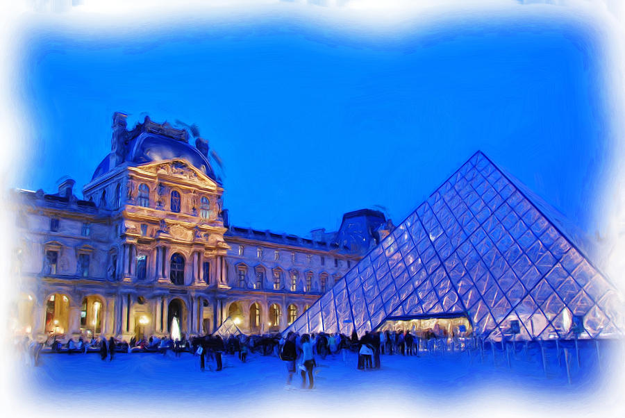 The Louvre Photograph by Allen Beatty