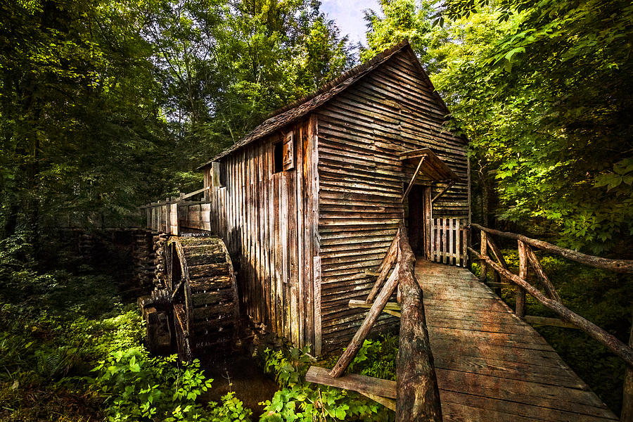 The Mill at Cades Cove #1 Photograph by Debra and Dave Vanderlaan