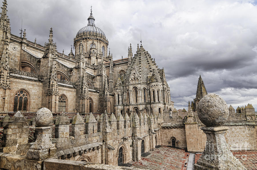 The New Cathedral of Salamanca #2 Photograph by Oscar Gutierrez