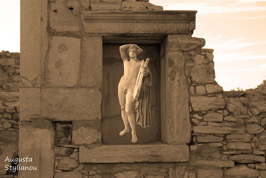 The Palaestra - Apollo Sanctuary Digital Art by Augusta Stylianou