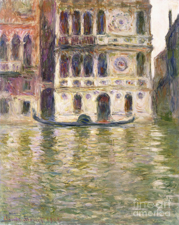 The Palazzo Dario, 1908 by Monet Painting by Claude Monet