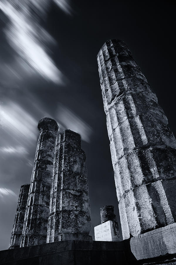 The Pillars of Apollos Temple #2 Photograph by Micah Goff