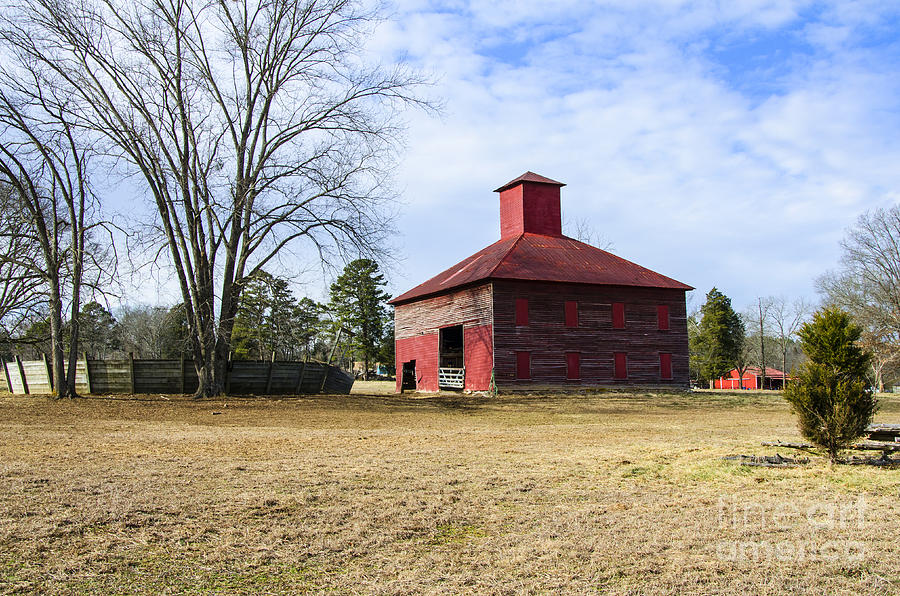The Red Barn #2 Photograph by Paul Mashburn