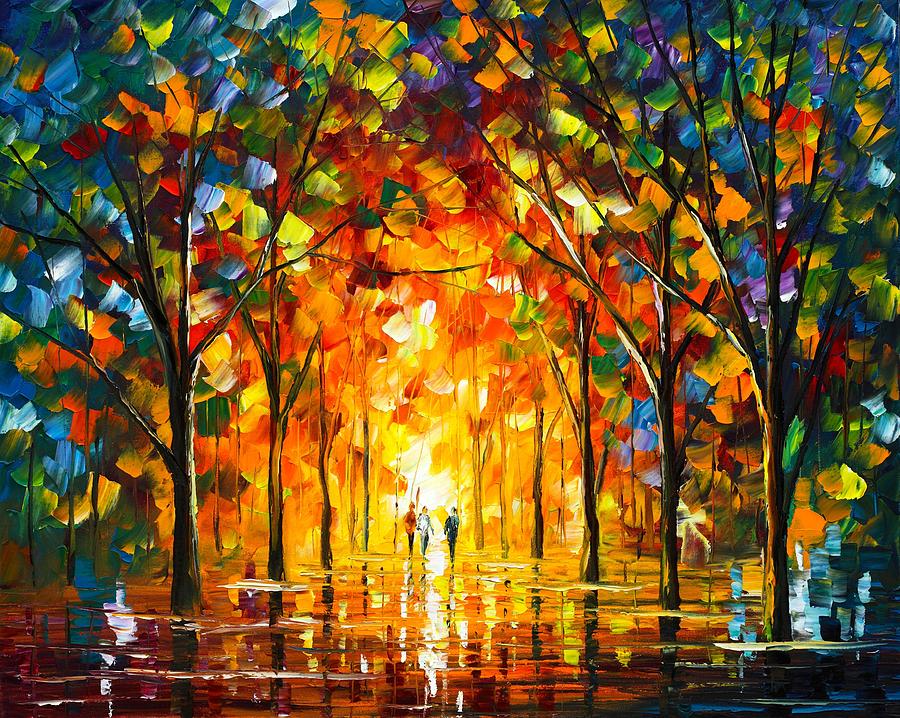 The Return Of The Sun Painting by Leonid Afremov