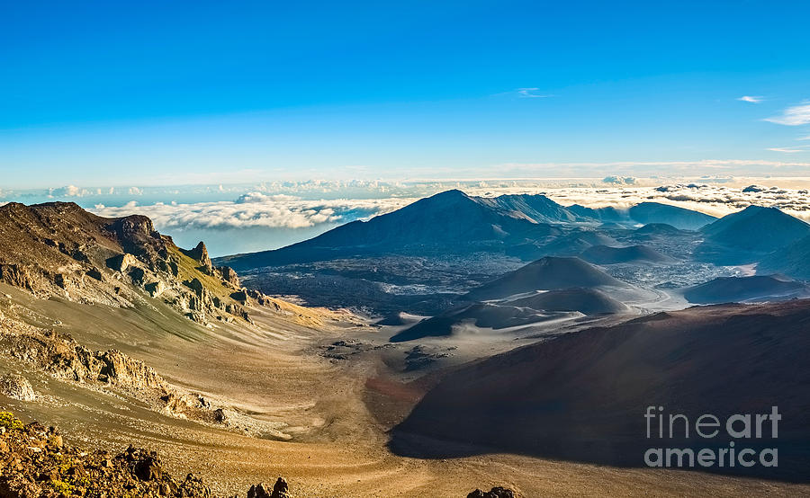 Haleakala National Park Photograph - The summit of Haleakala Volcano in Maui. #2 by Jamie Pham