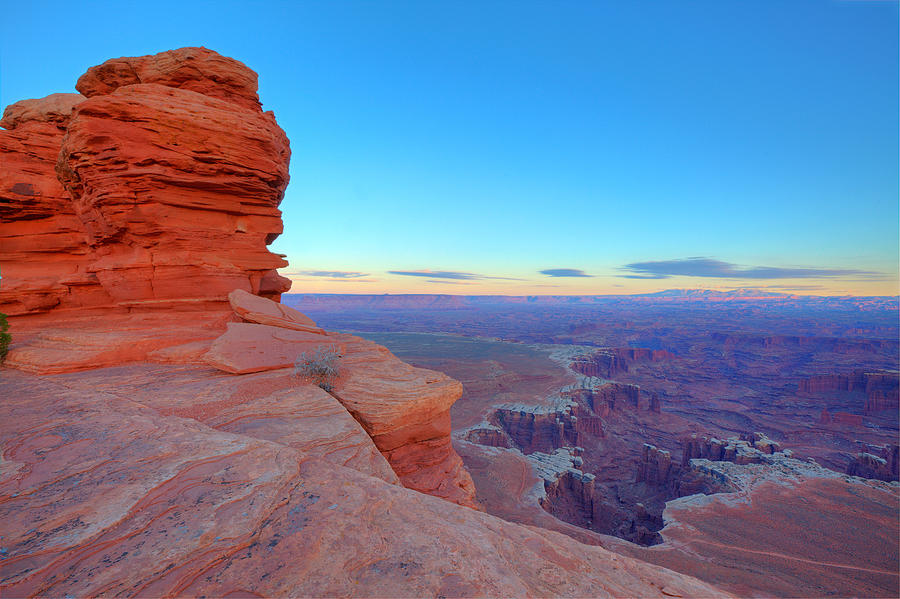 The Sun Sets on Canyonlands National Park in Utah #2 Photograph by Alan Vance Ley