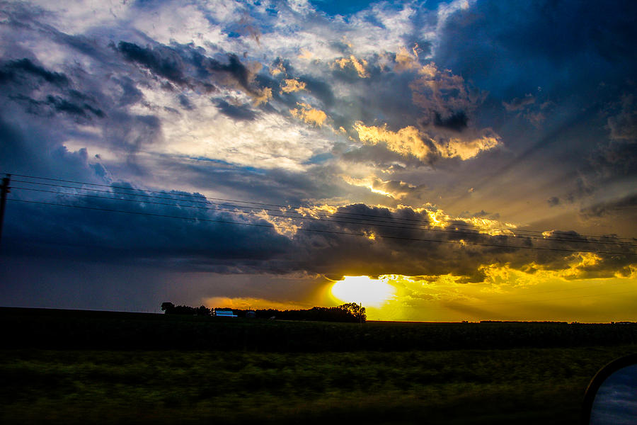 The Sunset after the Supercell #9 Photograph by NebraskaSC