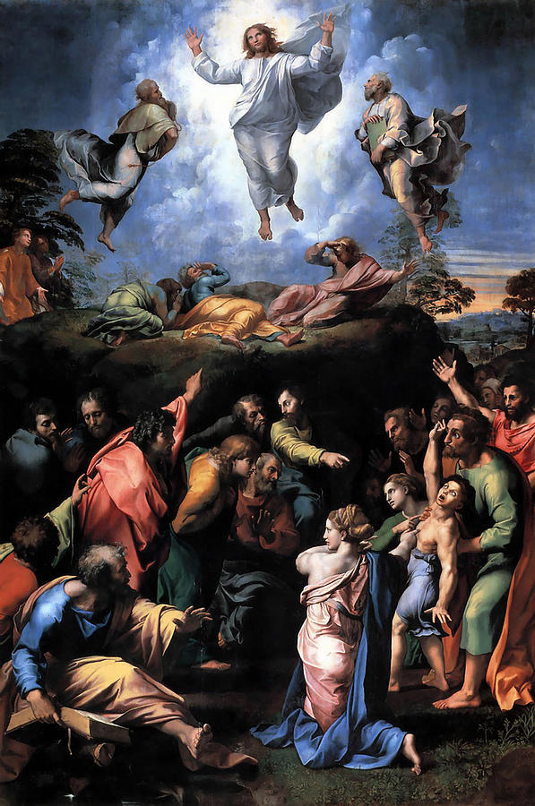 The Transfiguration  Painting by Raphael
