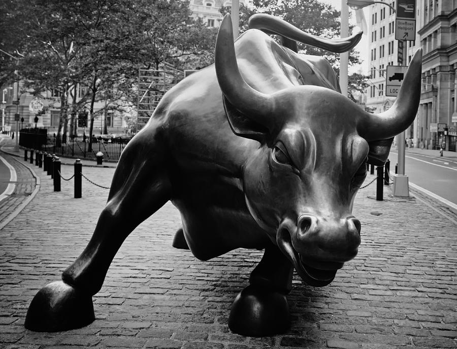 New York City Photograph - The Wall Street Bull by Mountain Dreams