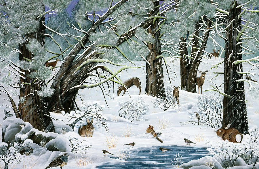 They Said It Wouldnt Snow Painting by Jennifer Lake