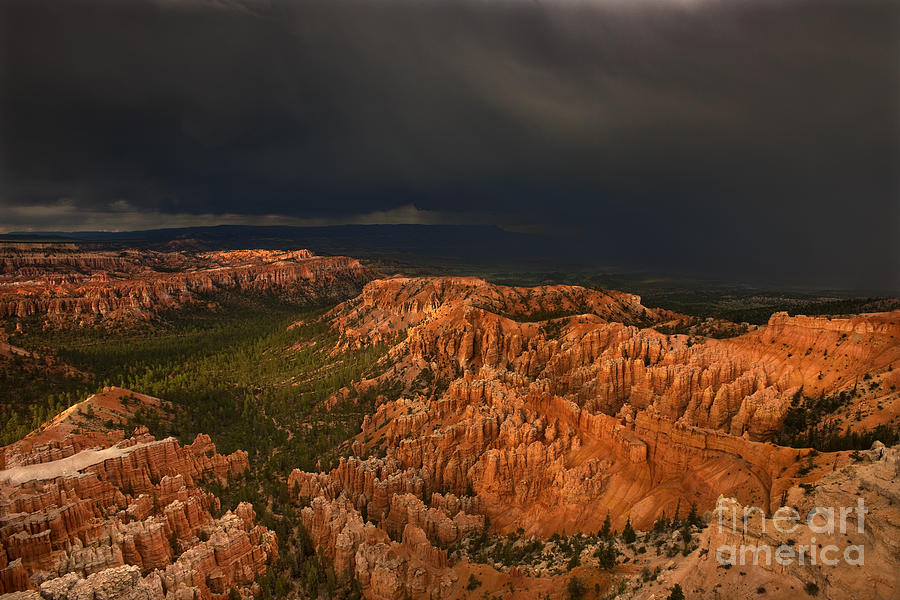 Thunderstorm Bryce Canyon National Park Utah #2 Photograph by Dave Welling